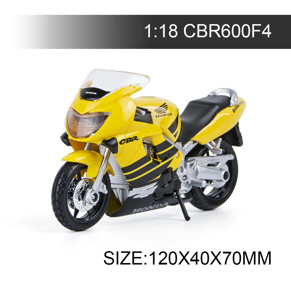 

Maisto 1:18 Motorcycle Models CBR600F4 Model bike Alloy Motorcycle Model Motor Bike Miniature Race Toy For Gift Collection