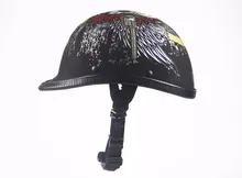 Motorcycle Helmet Scooter Open Face Half Retro Vintage Moto German Style Motocicleta Capacete Casco Casque Cruiser Half Helmets