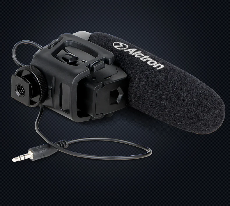 Alctron VM 6 Shotgun DV стерео запись интервью микрофон для Canon Nikon любая DSLR камера