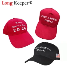 Держать Америку большая шляпа Дональд Трамп республиканской шапки вышивка флаг США Лидер продаж президент бейсболки кепки для кепки Трампа