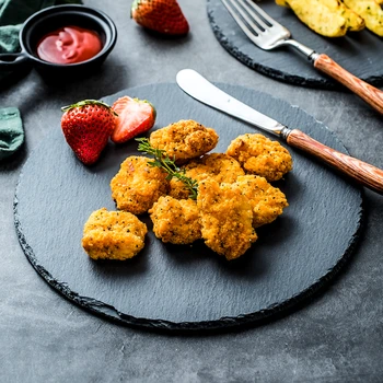 

Creative thickening toughened plastic baking plate roast fish tray oval heat resistant baking pot cold dish different types