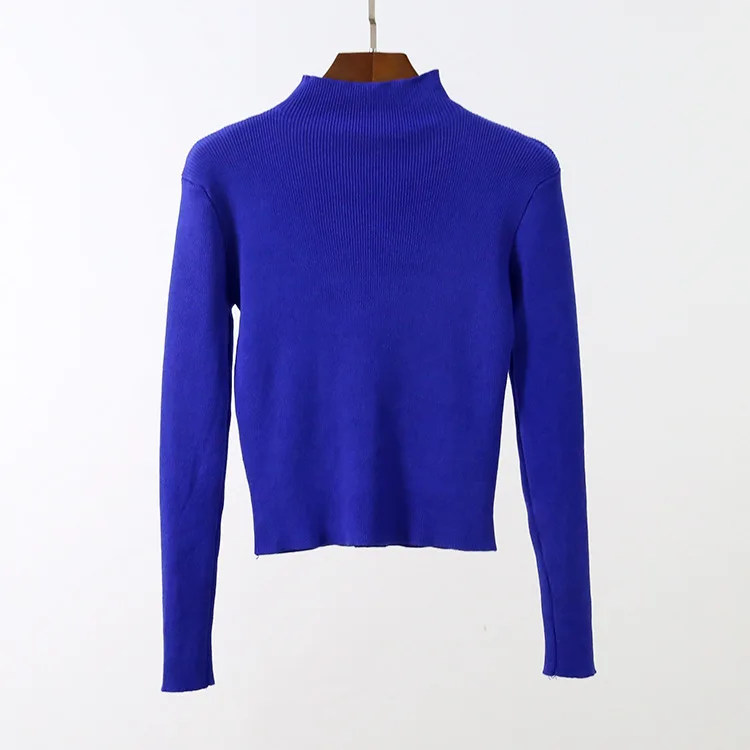 Cashmere Knitted Sweater Crop Top Pullover Turtleneck Crop Sweater pull femme Womens Jumpers Croped Feminino Jersey Mujer L1142 Cashmere Knitted Sweater Crop Top Pullover Turtleneck Crop Sweater pull femme Womens Jumpers Croped Feminino Jersey Mujer L1142