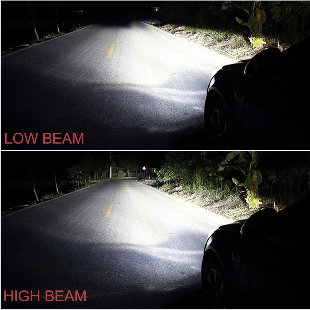 BraveWay H4 LED H7 H11 HB3 HB4 9005 9006 Auto Led Light Car Headlight Bulb for Cars CSP Chip H7 LED Lamp for Car Bulb H4 16000LM