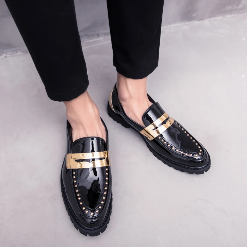 Fashion outdoor Leather Casual Loafers Men Comfortable men Shoes Man Leather working Business Slip-On dressing Shoes men w5 casual shoes,casual sneakers,leather shoes,fashion sneakers