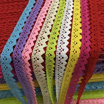 

2 yards 15mm width Sewing Fabric Cotton Lace Decoration Srapbooking DIY Craft 7LS75