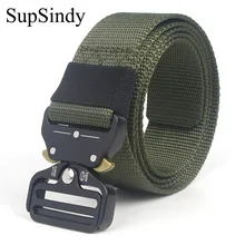 Supdindy-ceinture tactique pour hommes et femmes, en Nylon, à libération rapide, accessoire d'entraînement multifonctionnel pour l'extérieur, de haute qualité, 90 à 200 cm