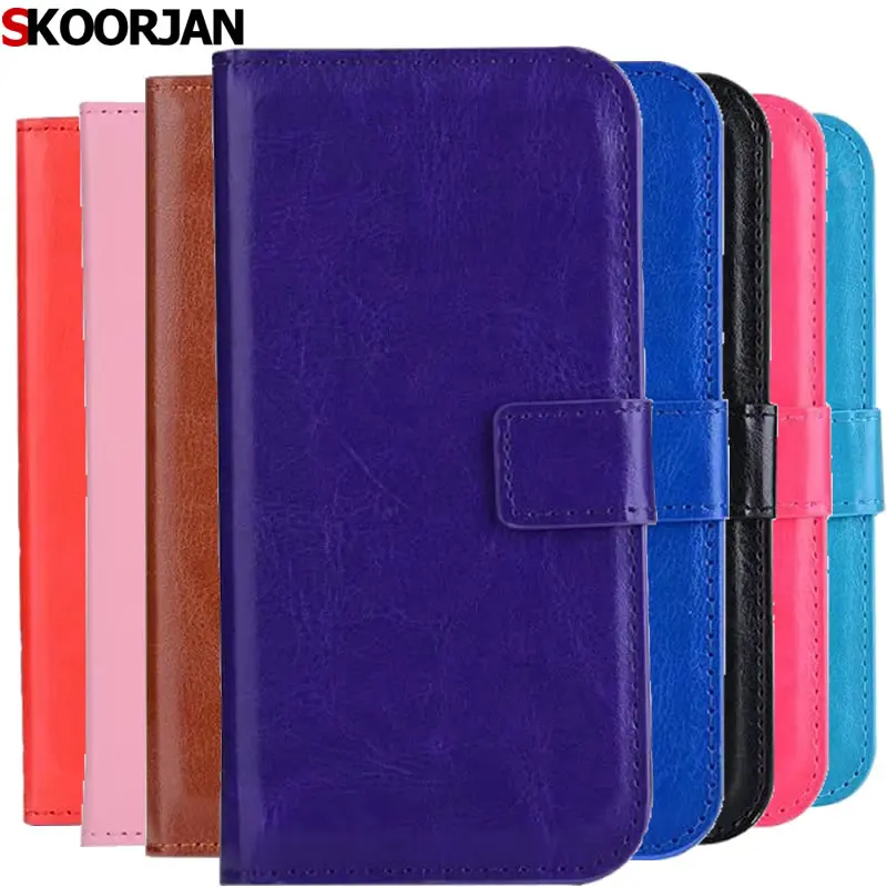 Для Fundas Sony Xperia Z4 случае Роскошные Crazy Horse флип Чехлы-бумажники Стенд кожаный Слот