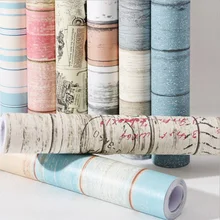 Европейский кухонный шкаф двери самоклеющиеся деревянные обои рулоны водонепроницаемый ПВХ дома декоративная пленка спальня настенный Декор наклейки