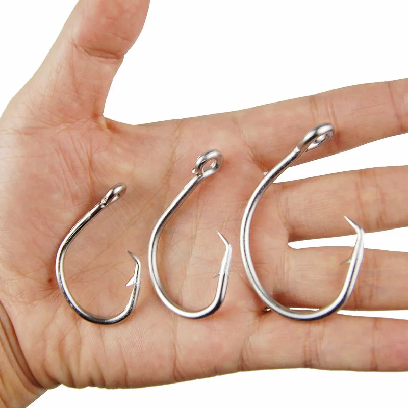 20 шт. рыболовные крючки из нержавеющей стали 8/0 15/0|hook outdoor|hook clasphook steel |