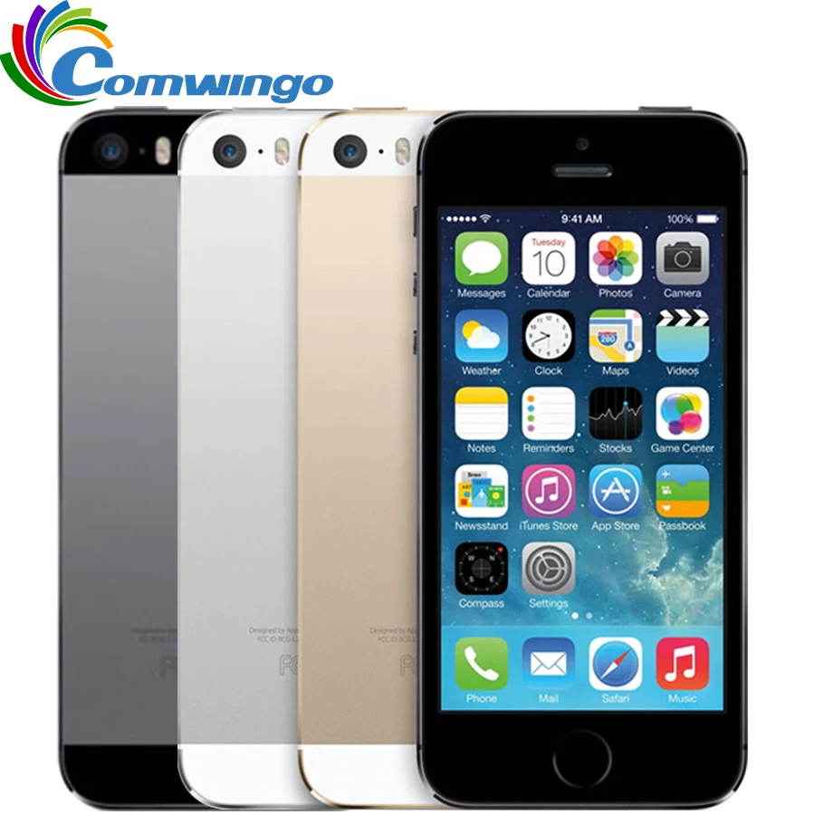 Ceny Oryginalny odblokowany Apple iphone 5s 16 GB 32 GB ROM IOS iphone 5s biały czarny złoty GPS GPRS A7 IPS LTE telefon komórkowy iphone 5s