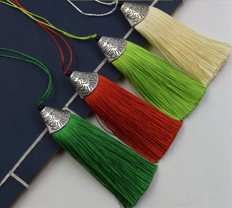 8CM/tassels/earrings accessories/Fish mouth cap tassels/jewelry accessories/jewelry findings/jewelry materials 10pcs/bag LS001