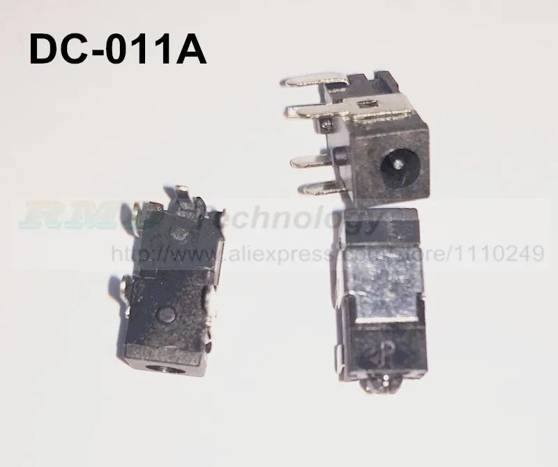 

10pcs/lot DC Power adapter 2.5*0.7mm DC jack connector DC-011A 2.5 X 0.7 mm for tablet PC free shipping