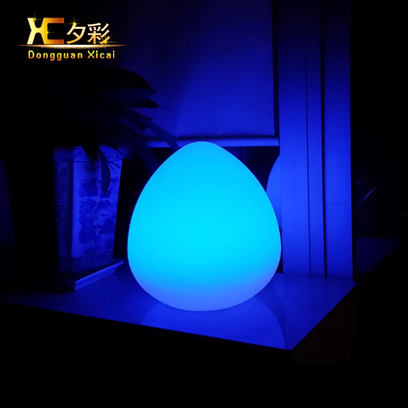 

Fashion Unique Peach LED Night LightsAutomatic Luminous Color Changing Bedroom Bar Club Table Lamp Chargeable Light