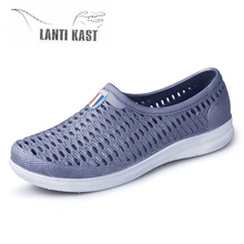 Новая водонепроницаемая обувь Для мужчин Aqua Обувь, сандалии отверстие Мужские сабо Sandalias босиком сандалии, мужские тапочки сандалии большие размеры; zapatillas hombre