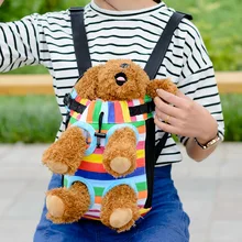 Рюкзак для собак на плечо четырехногий нагрудный переноска для животных сумка для собаки портативный пакет наплечный пакет