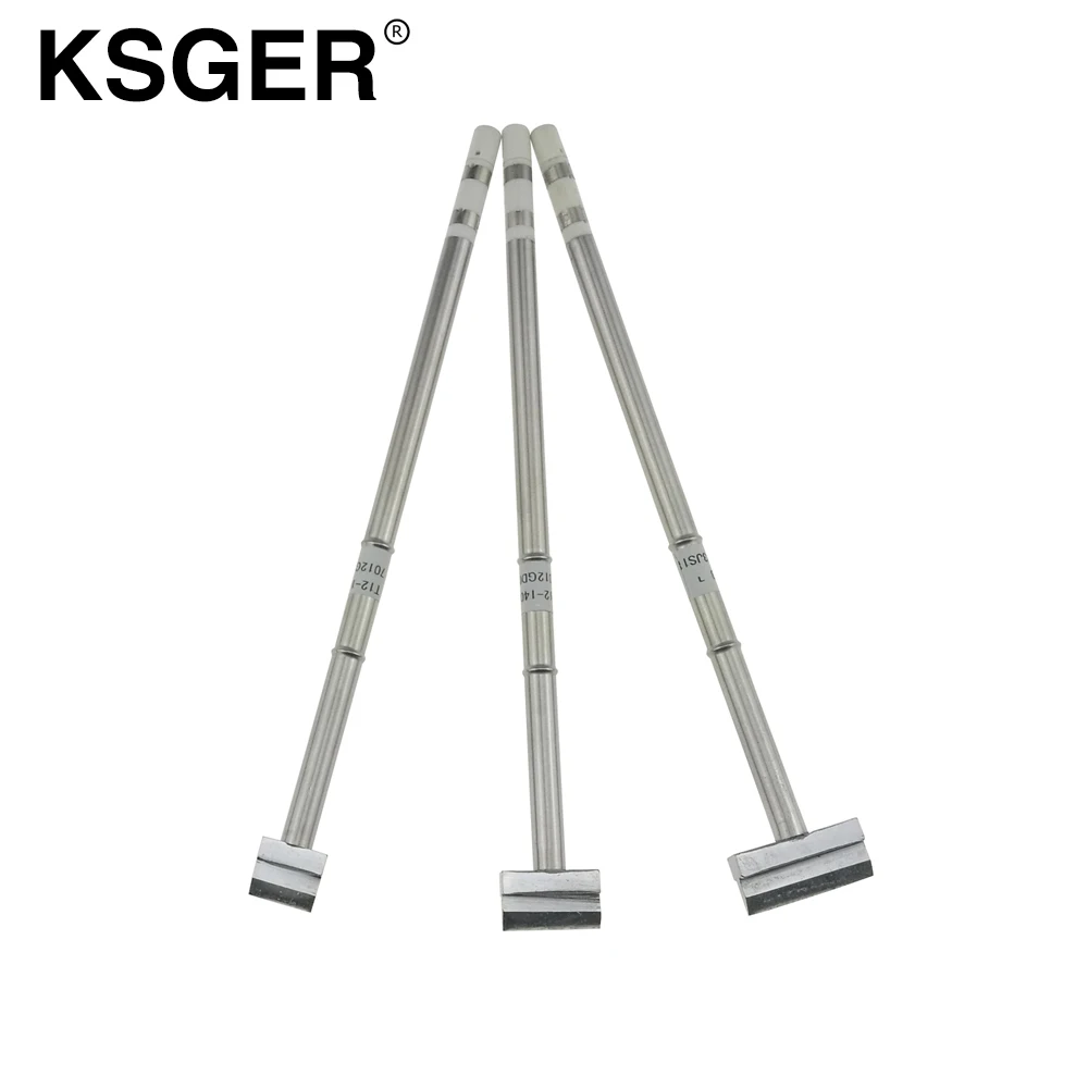 

KSGER T12-1401 1402 1403 T12 Soldering Iron Tips Electric Soldering Irons For STM32 OLED T12 Temperature Controller DIY Kits