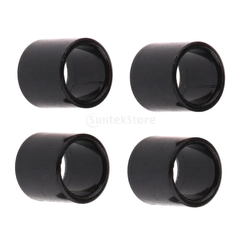 4pcs Durable Aluminum Longboard Skateboard Bearing Spacers 10mm x 10mm