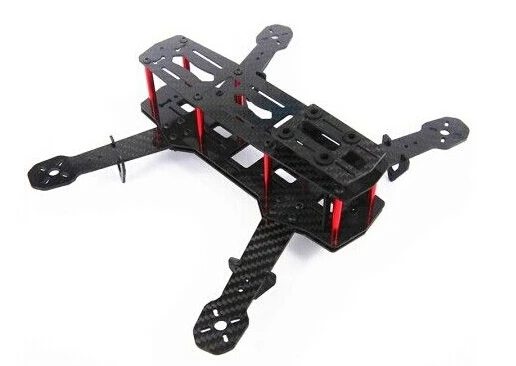 

250 Mini FPV Carbon Fiber Quadcopter Frame Combo Kit+ CC3D Controller+ 1806 2280KV Motor+ Mystery Simonk 12A ESC+ 5030 Propeller