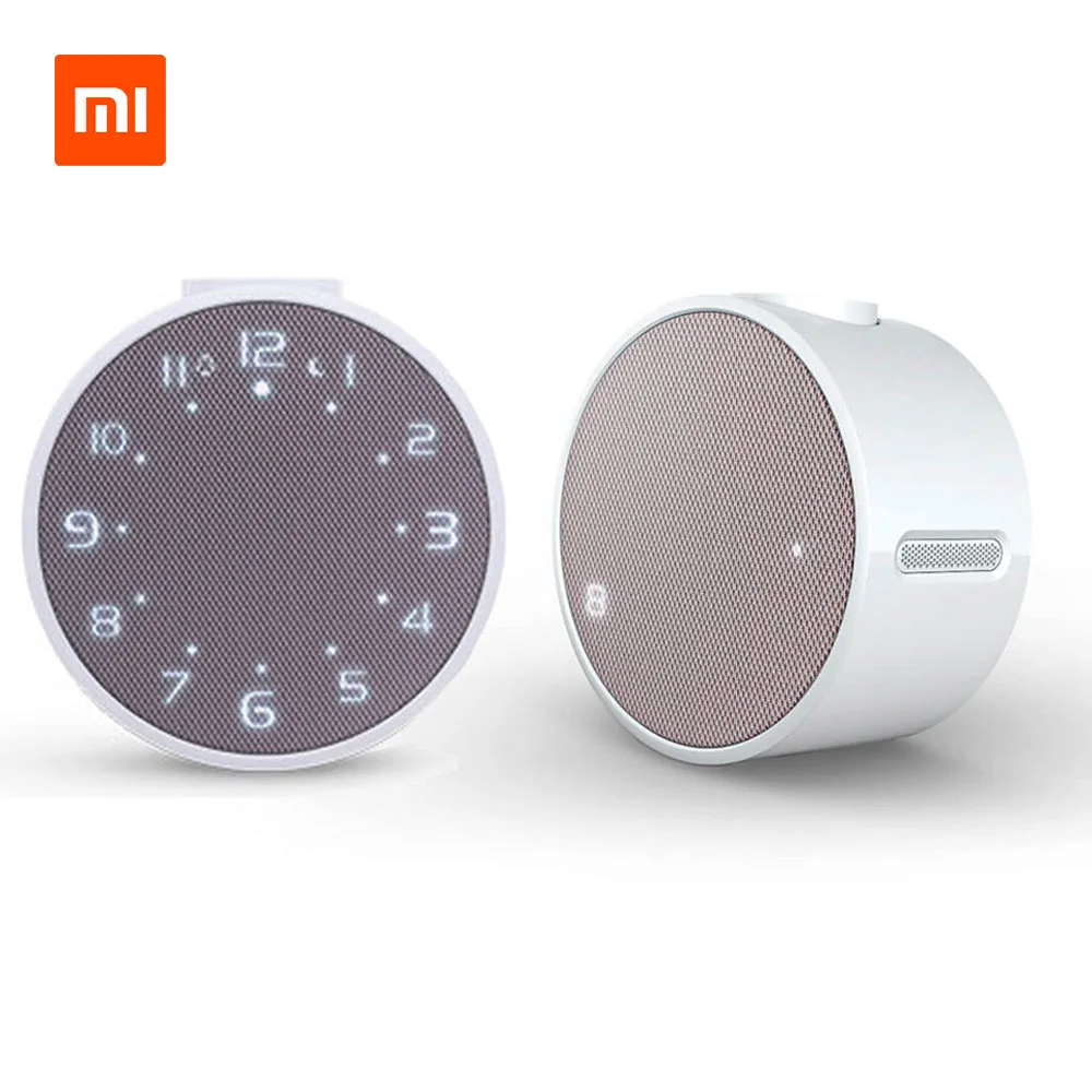 Original Xiaomi music Alarm clock Wireless Bluetooth Portable Speaker LED Digital Clock Wake -Android Control