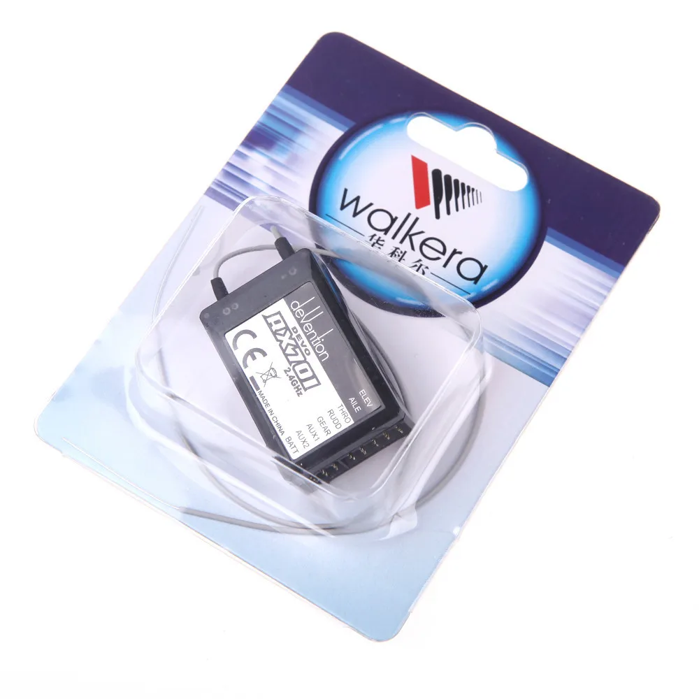 

Walkera Original RX701 2.4Ghz 7ch Receiver For Walkera Devo 6 7 8 12 Transmitter