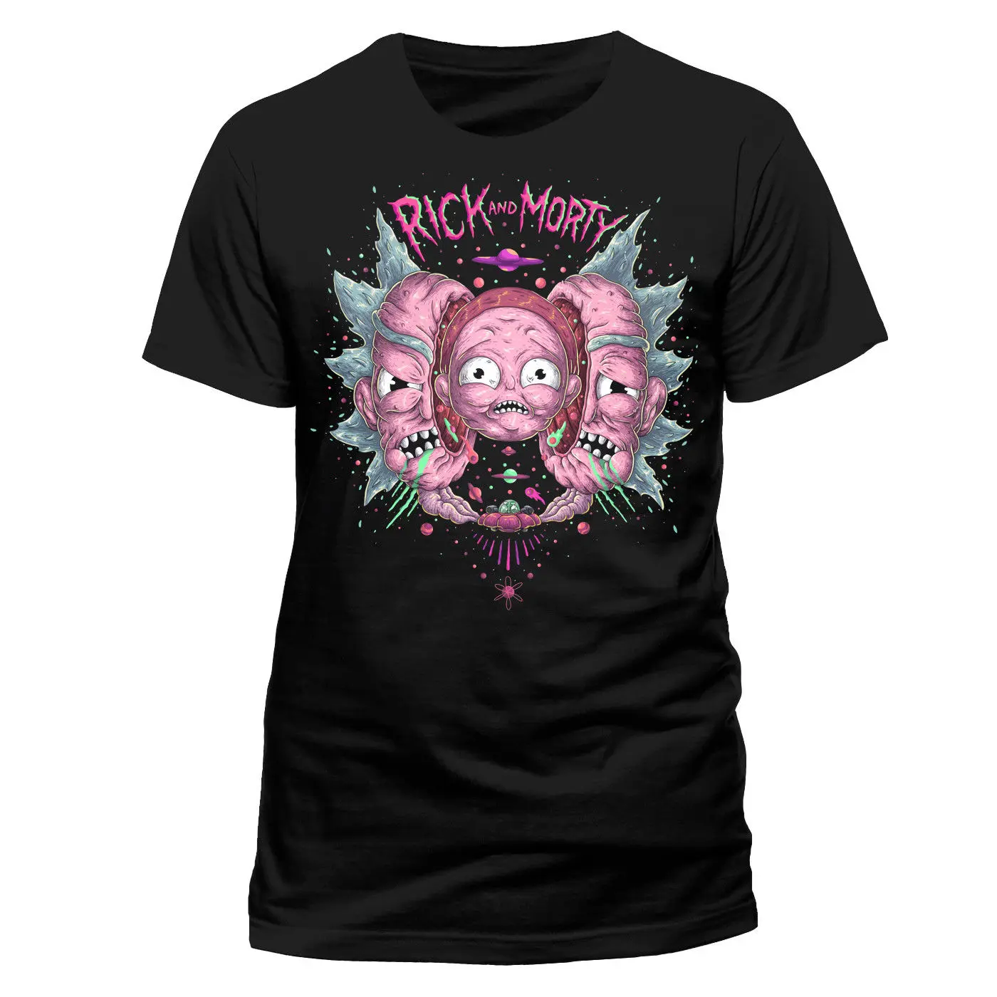 Футболка Rick And marty Pickle Rick Get Schwifty Spiral Portal Мужская футболка Harajuku топы Модные классические уникальные