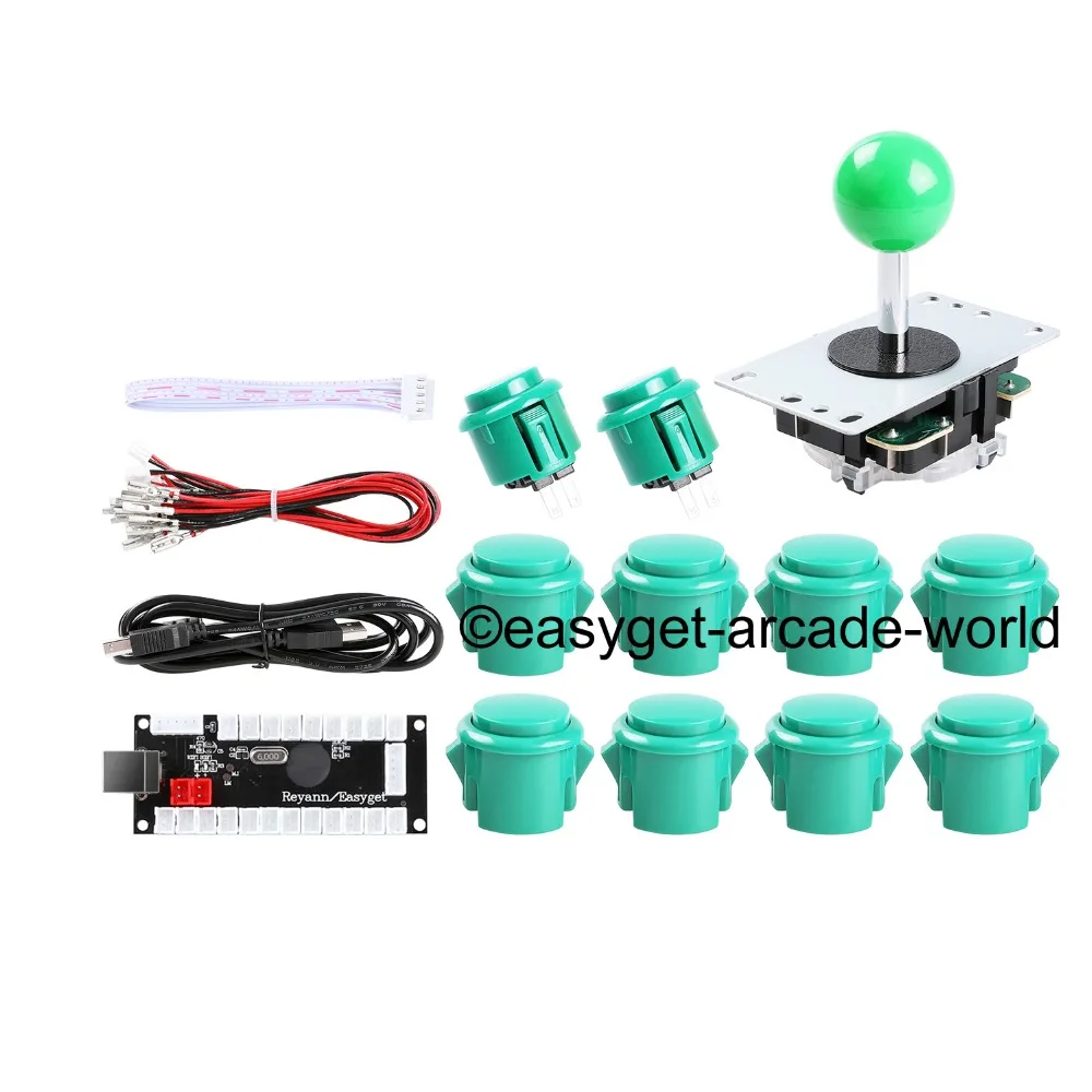 Аркадный джойстик DIY Kit Zero Delay USB контроллер ПК для аркадного джойстика + кнопки