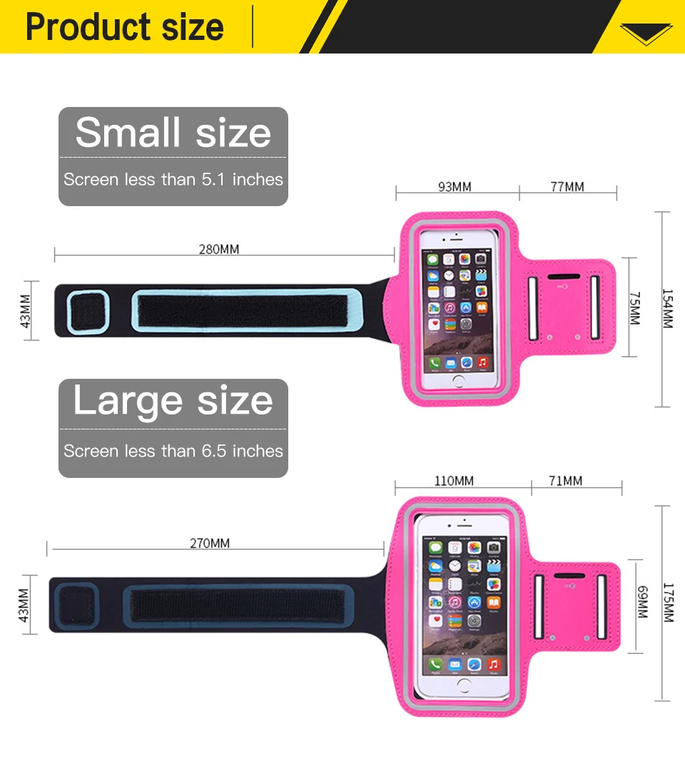 Спортивная Беговая повязка для iPhone 7 8 Plus OPPO R9S VIVO X9 X5 samsung S9 Xiaomi Mi X2 huawei P9 чехол для телефона держатель в виде нарукавной повязки