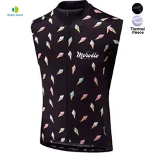 17 стилей Morvelo зимний термальный жилет для велоспорта для мужчин теплый без рукавов Джерси флис майки для велоспорта велосипедная майка