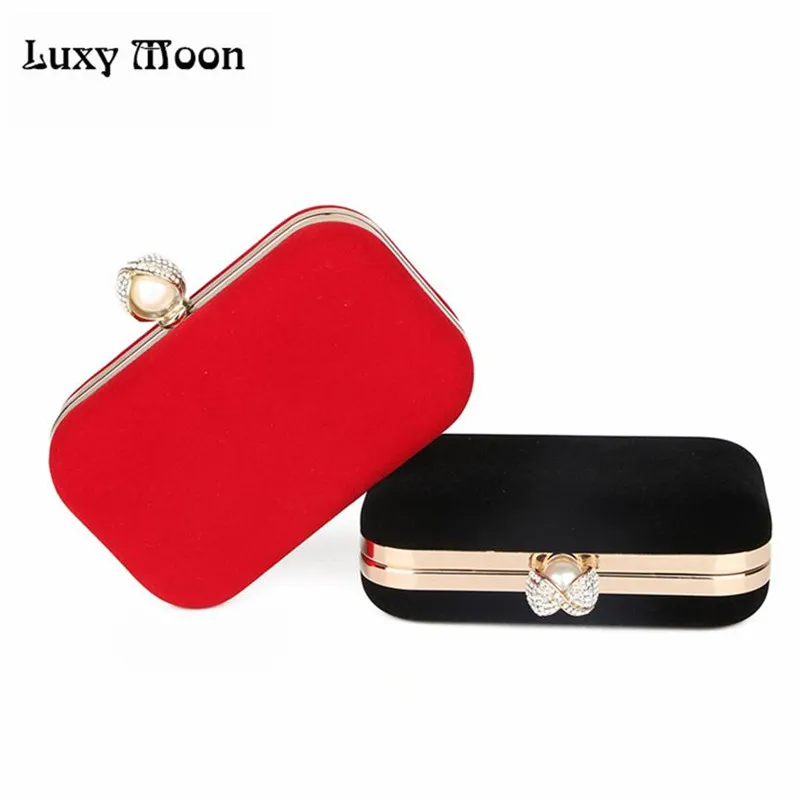 Evening Bags Women's Hard Case Clutch Wallet New Crystal