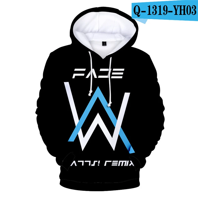 

Dj Alan Walker Hoodie Faded Hip Hop Streetwear Men Women Sweatshirt Kid Streetwear Causal Boys Clothings 3D Clothes Long Sleeve