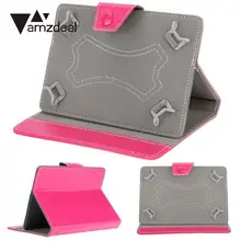 AMZDEAL Универсальный 7 8 9 дюймов четыре угла втягивающая Пряжка планшет Кристалл из искусственной кожи чехол оболочка для IPad подставка для планшета