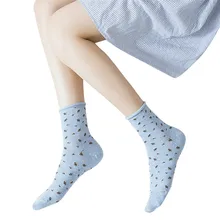 Womail, женские короткие носки с здоровыми фруктами, модные, повседневные, суккуленты, садовые, домашние, мягкие носки, Прямая поставка