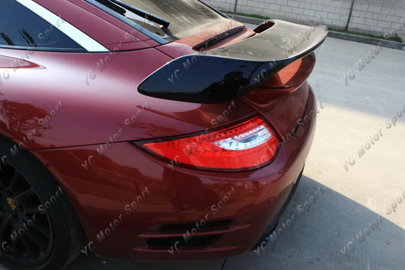 2004-2012 Porsche 911 997 Carrera  GT2M-Style Rear Spoiler Wing with Deck Lid CF (30)