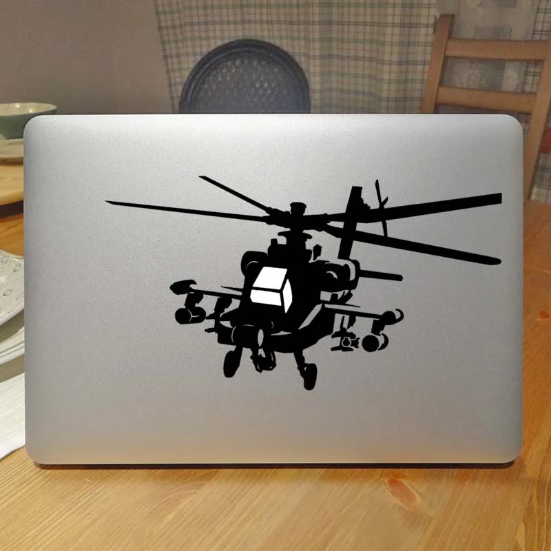 Вертолет ноутбука Стикеры для Apple MacBook Pro 13 Air наклейка retina 11 12 15 17 дюймов винил Mac hp ми Dell поверхность книга кожи