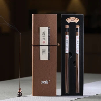

20g Grade 5A Dharagan Indonesia Natural Agarwood Stick Incense Eaglewood Fragrant Good Sleep Aromatic Yoga Aromatherapy Gift Box
