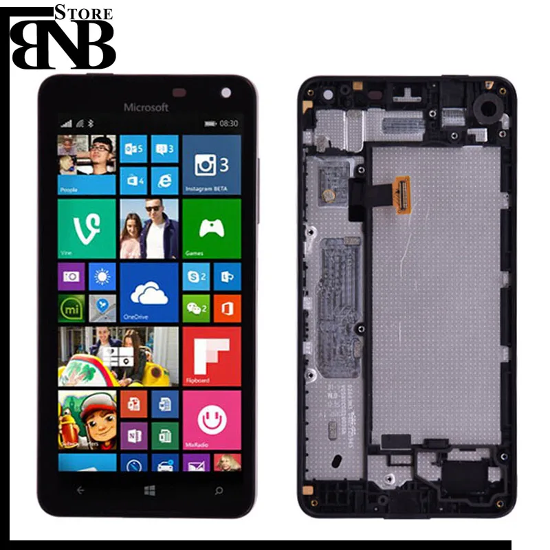 

Original lumia 650 LCD For Microsoft Nokia Lumia 650 LCD Display and Touch Screen Digitizer Assembly with frame / without frame