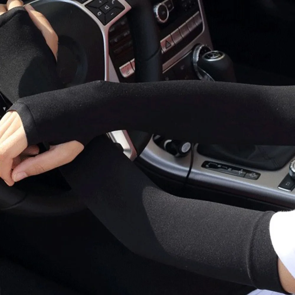 

Solar Protection Arm Sleeve Cooling Grips Sleeves Heaters Cycling UV Protection Sports Basketball Sleeve Summer Perlindungan