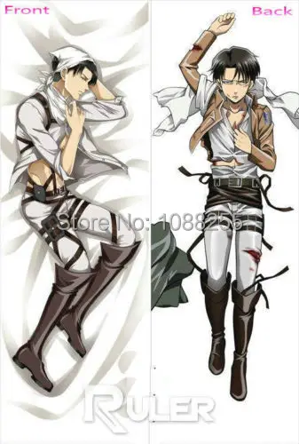 

Anime Dakimakura Pillow Case Attack On Titan Levi Rivaille