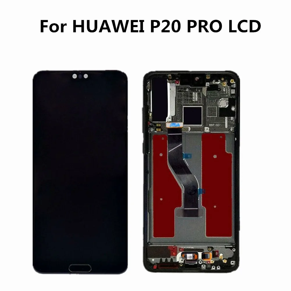 

Original 6.1"LCD Huawei P20 Pro LCD with frame Display Screen Touch Digitizer Assembly P20 Pro CLT-AL01 Lcd P20 Plus Display