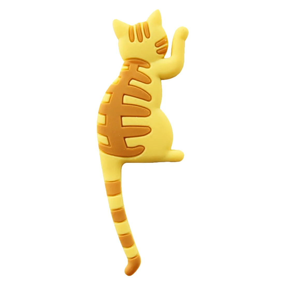 1p многофункциональная мультяшная кошка магнит на холодильник кошка магнитная наклейка на холодильник держатель для заметок креативные крючки для украшения дома - Цвет: 4