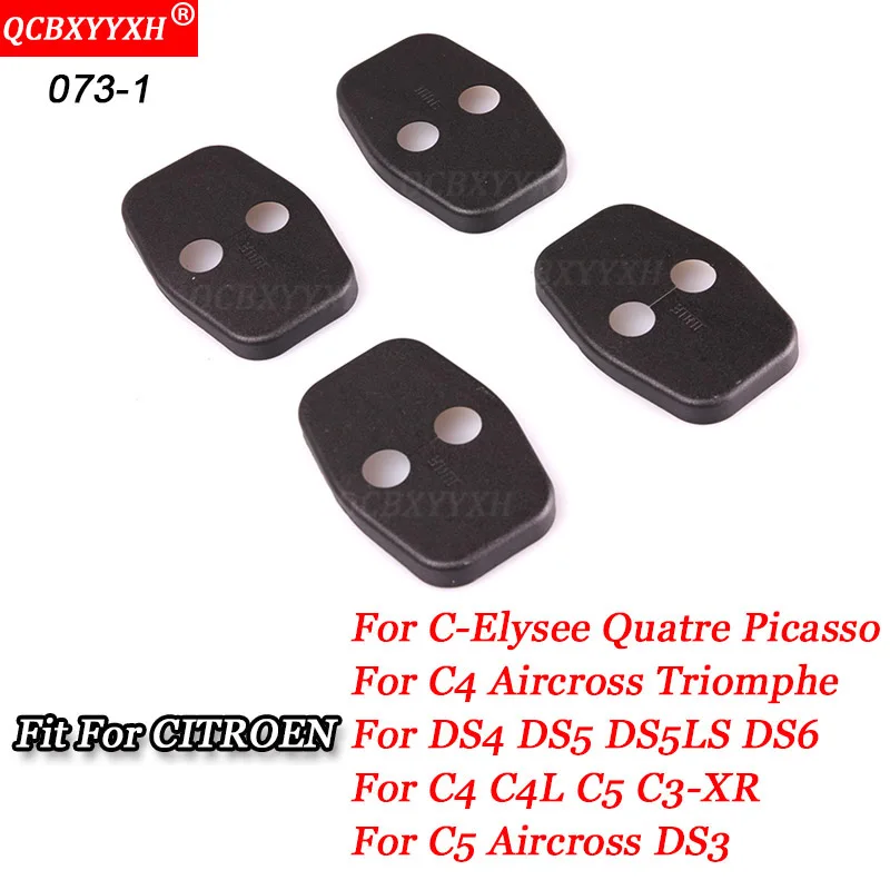 QCBXYYXH авто для Citroen C4 C3-XR C-Elysee Quatre Пикассо Aircross DS3 DS4 DS5 C4L C5 4 шт./компл. автомобилей Дверные замки Защитная крышка