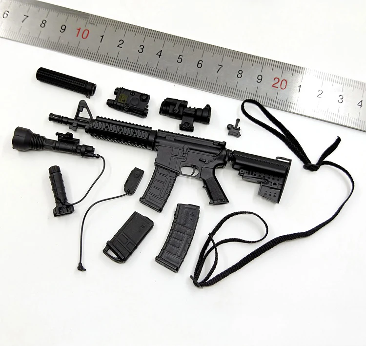 

1/6 VH1025 CQB3.0 US Navy Seal HK416 Gun Models Set for 12''Action Figures Bodies Accessories