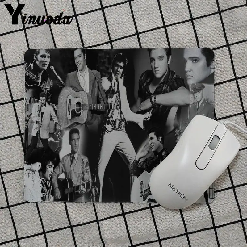 Yinuoda винтажные классные подставки для мыши Elvis Presley под заказ компьютерный Аниме