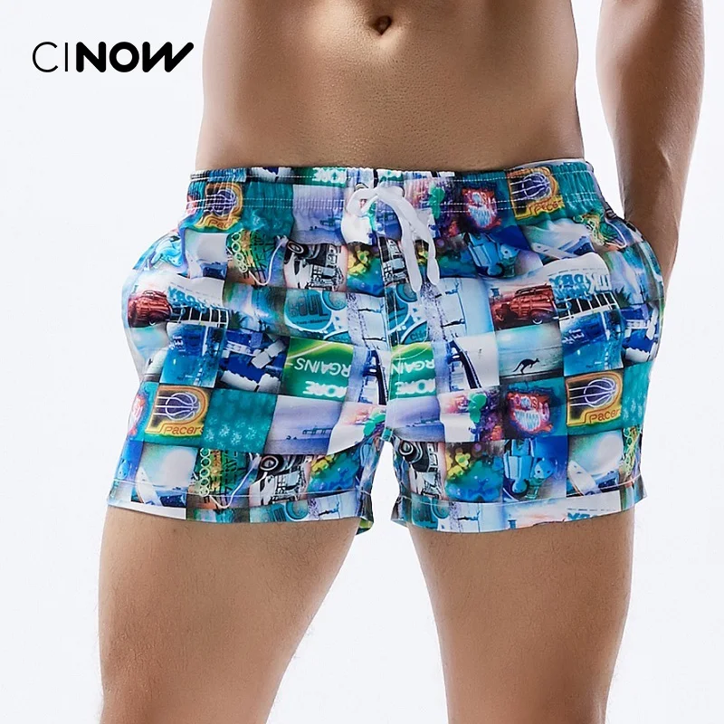 Men's Board Shorts printed and striped Quick Drying Shorts Beach Summer Beach Short Pants