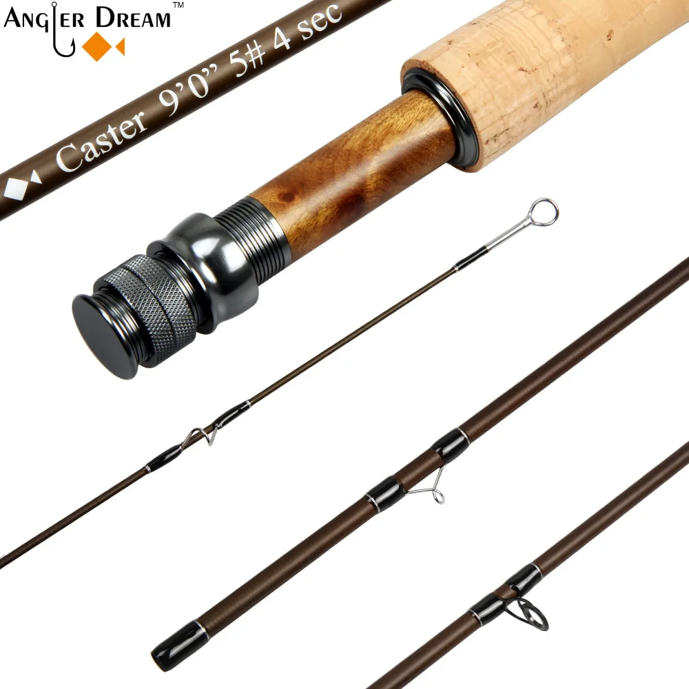 3/5/8 WT 8'4'' / 9FT Fly Rod Medium Fast 30T Carbon Fiber Fly Fishing