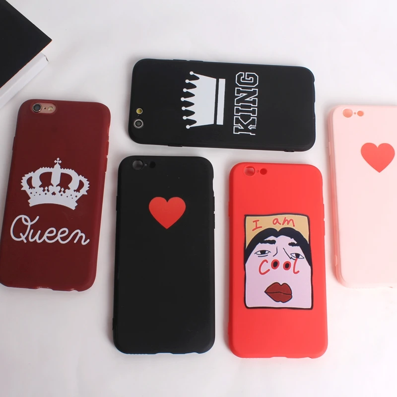 

Luxury Soft Back Matte Phone Case For iphone XS Max XR X Case For iphone 6 6s 7 8 plus Back Cover Fashion Cartoon Soft TPU Cases