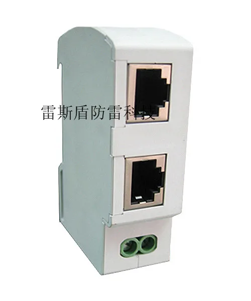 

RJ45 Single Channel 100 Trillion Network Signal Lightning Protector 100M Ethernet Network Surge Protection