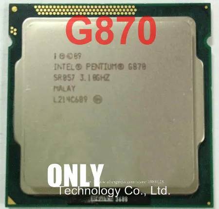 

Intel Pentium Processor G870 3.1G CPU Dual-Core LGA 1155 100% working properly Desktop Processor