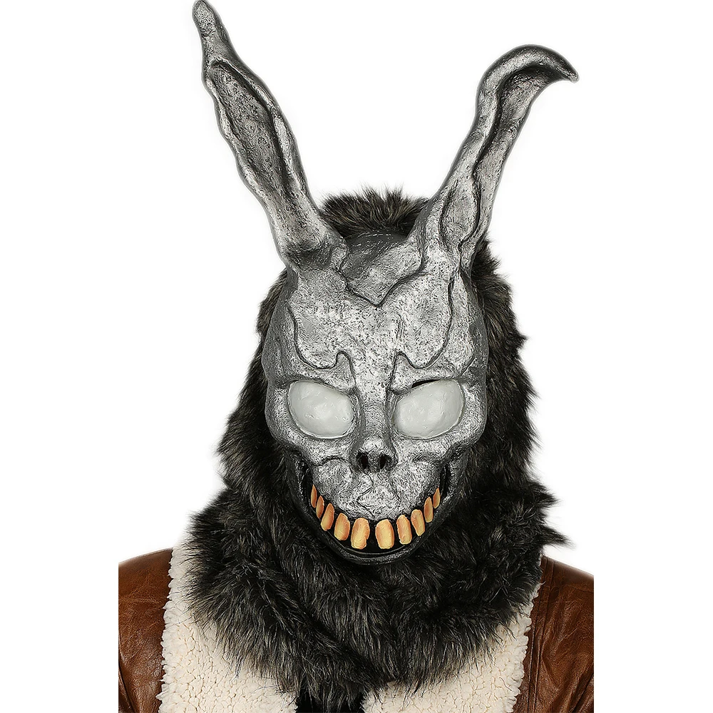 

X-COSTUME Donnie Darko Bunny Rabbit Yarn Frank Mask Full Head Helmet Cosplay Costume Props Masquerade Halloween Party Masks
