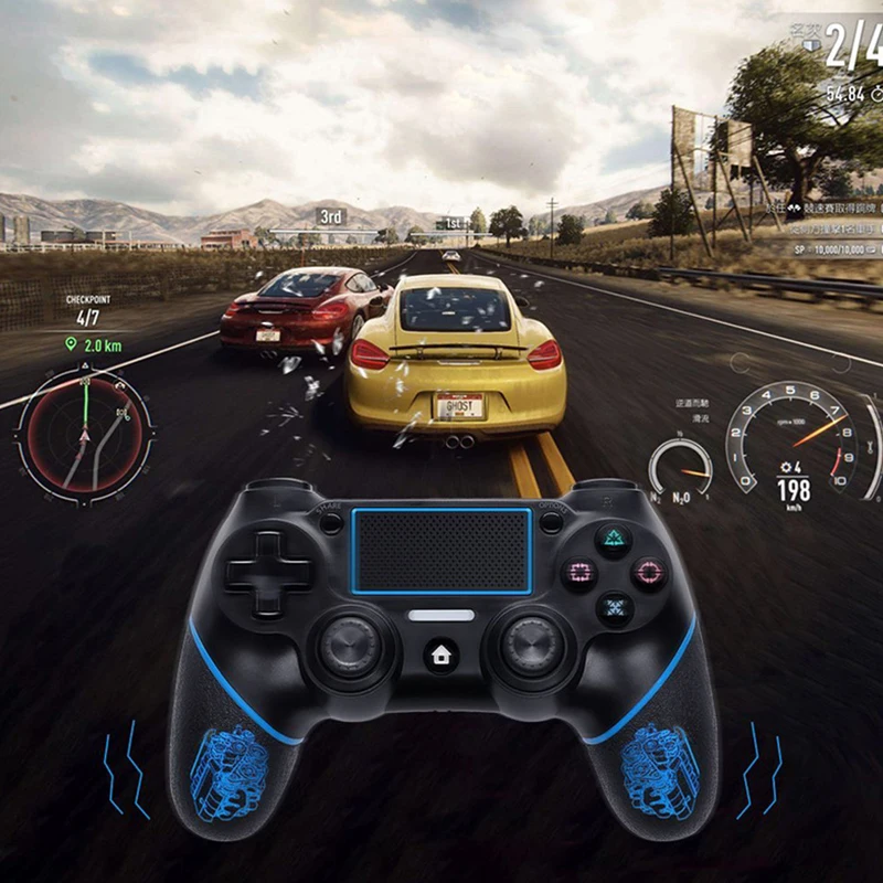 3 вида цветов для PS4 Bluetooth Беспроводной игрового контроллера геймпад Playstation 4 Пульт